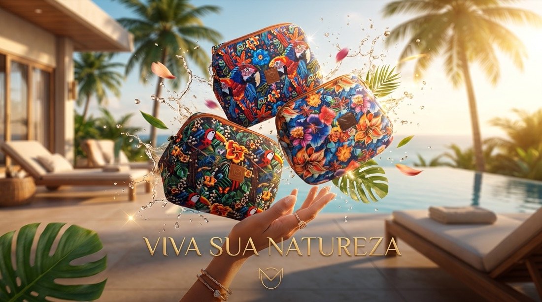 Necessaire estampada